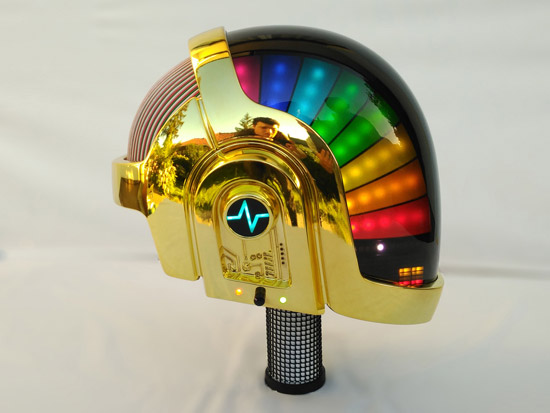 LoveProps Daft Punk Helmet Casco Manuel DIY side rainbow