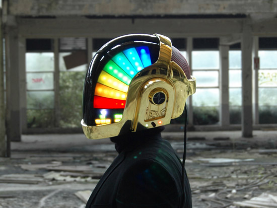 LoveProps Daft Punk Helmet Casco Manuel DIY side stage