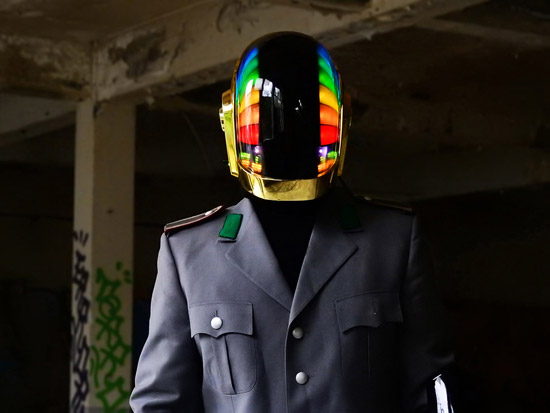 LoveProps Daft Punk Helmet Casco Manuel DIY front rainbow